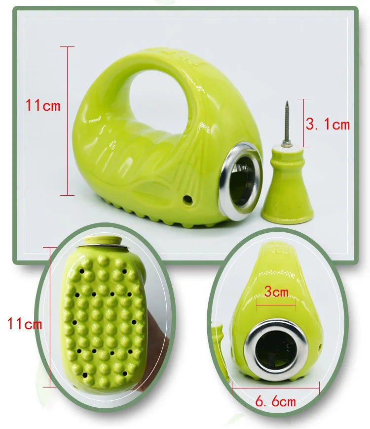 Braciere per Moxibustione in Ceramica