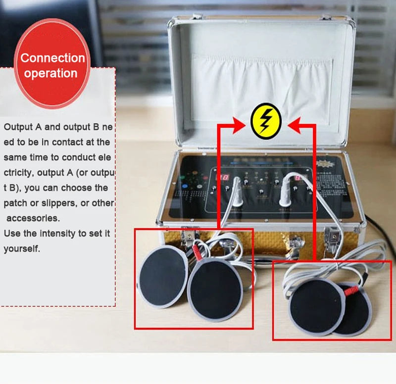 DDS Bioelectricity Acupuncture Slimming  Massage Microcurrent Meridian Electrotherapy Therapy for Face Body Pain Relief