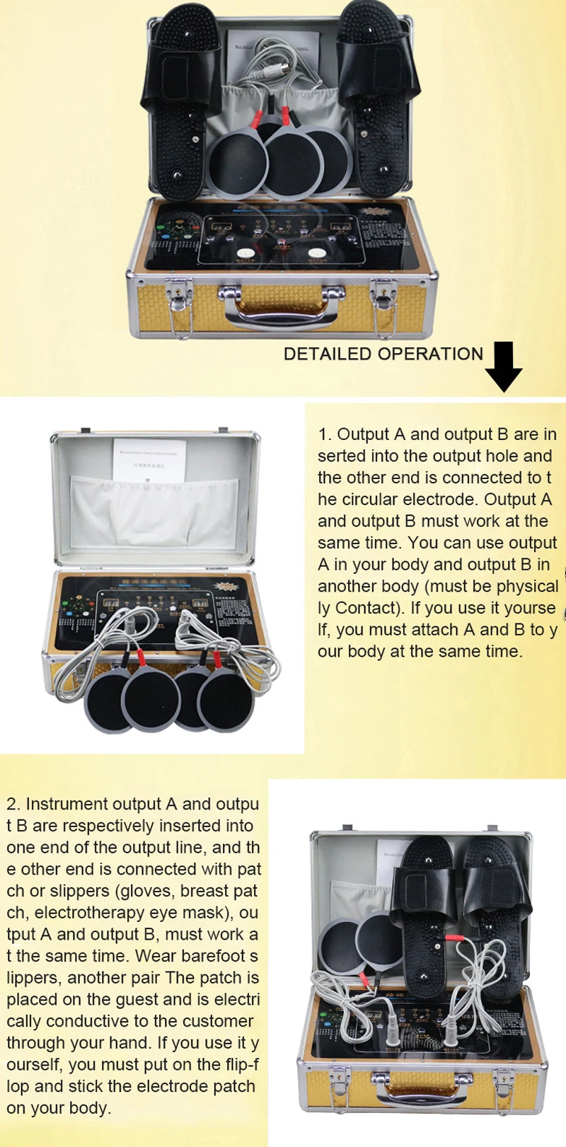 DDS Bioelectricity Acupuncture Slimming  Massage Microcurrent Meridian Electrotherapy Therapy for Face Body Pain Relief