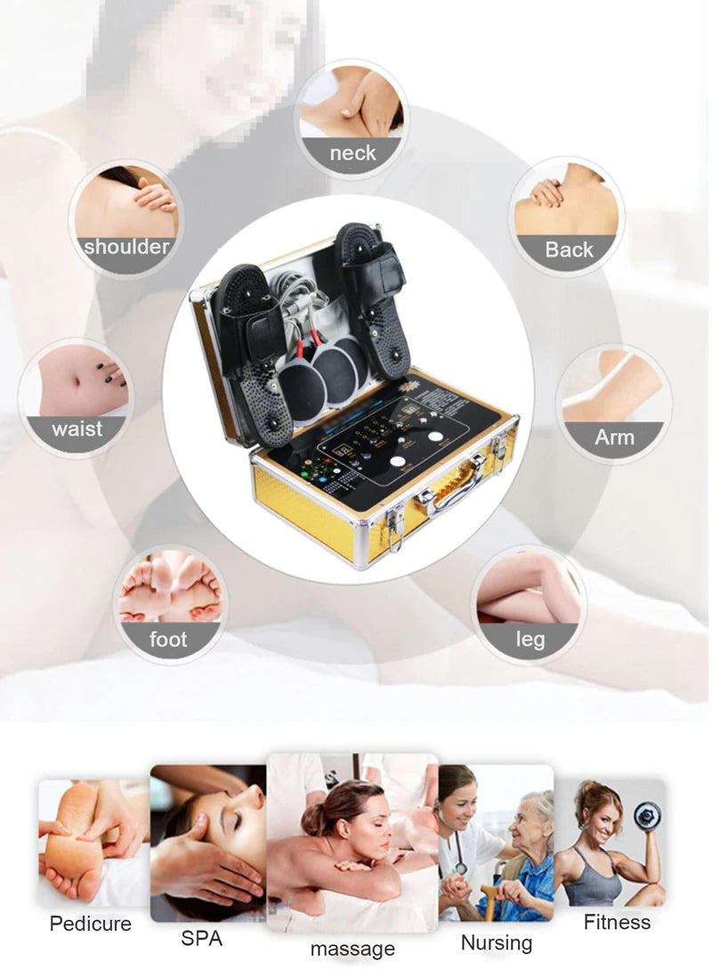 DDS Bioelectricity Acupuncture Slimming  Massage Microcurrent Meridian Electrotherapy Therapy for Face Body Pain Relief