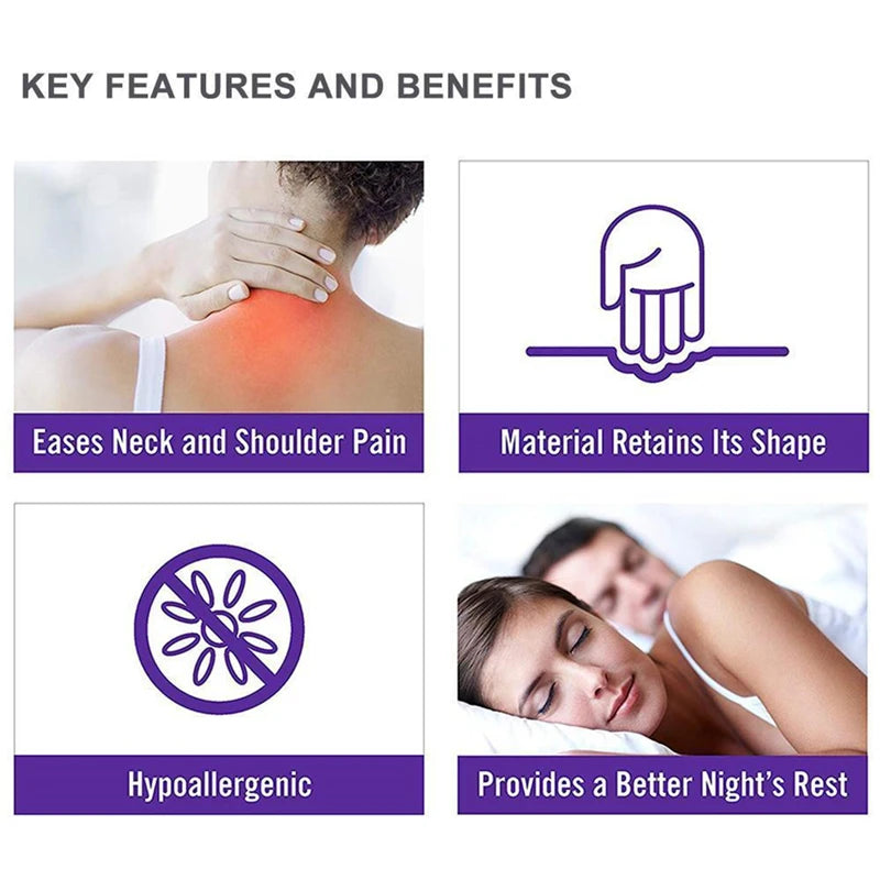 U-Shaped Side Sleepers Pillow Neck Back Pain Relieve Health Cushion Spine Protection Pillow Side Pillow Inflatable Leg Pillow