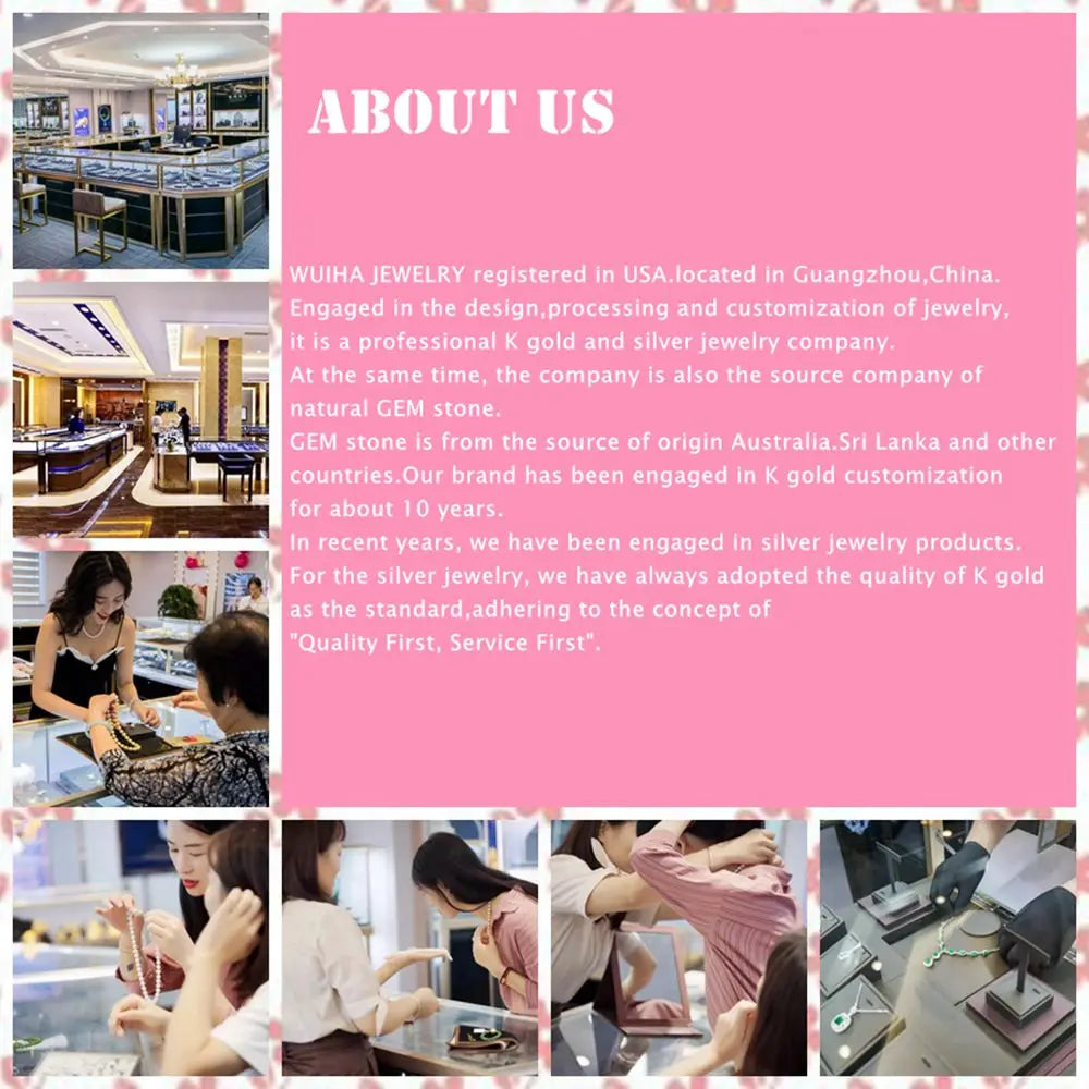 WUIHA 925 Sterling Silver Cushion Cut Lab Sapphire Citrine High Carbon Diamonds Gemstone Wedding Engagement Ring Fine Jewelry