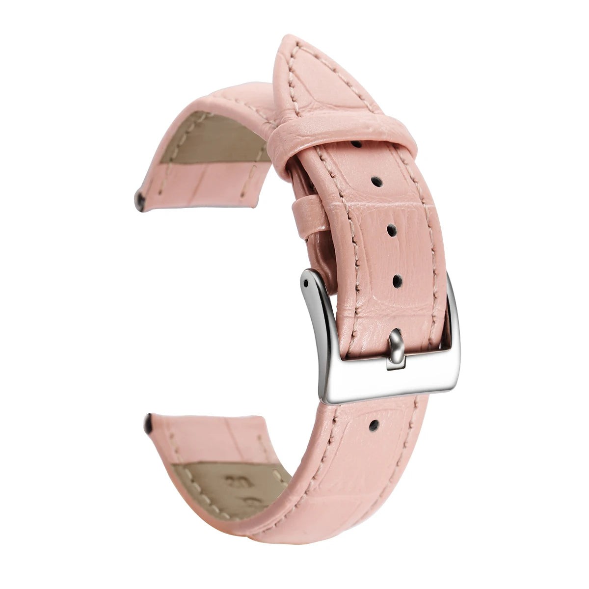 Cinturini per Orologio in Fiore di Pelle di Vitellino con Accessori
