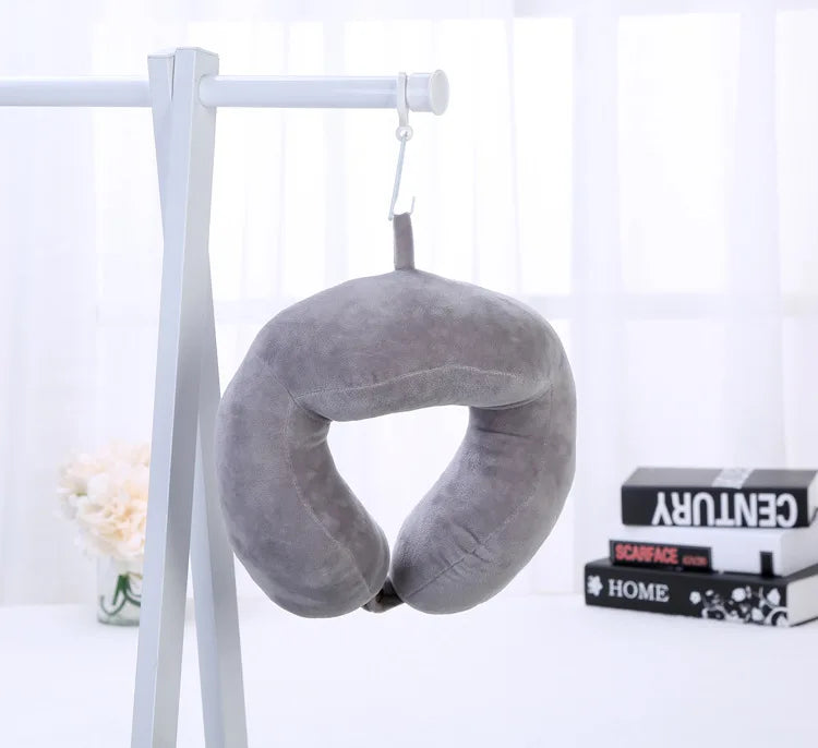 U Shaped Memory Foam Pad for Travel, Neck Pillow, Neck Pillow, Head Rest Support, Soft Cushion, Car Cushions