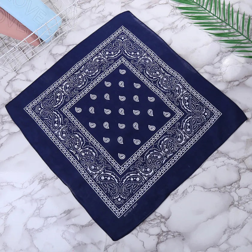 Bandana Stampa Paisley in Puro Cotone 100%