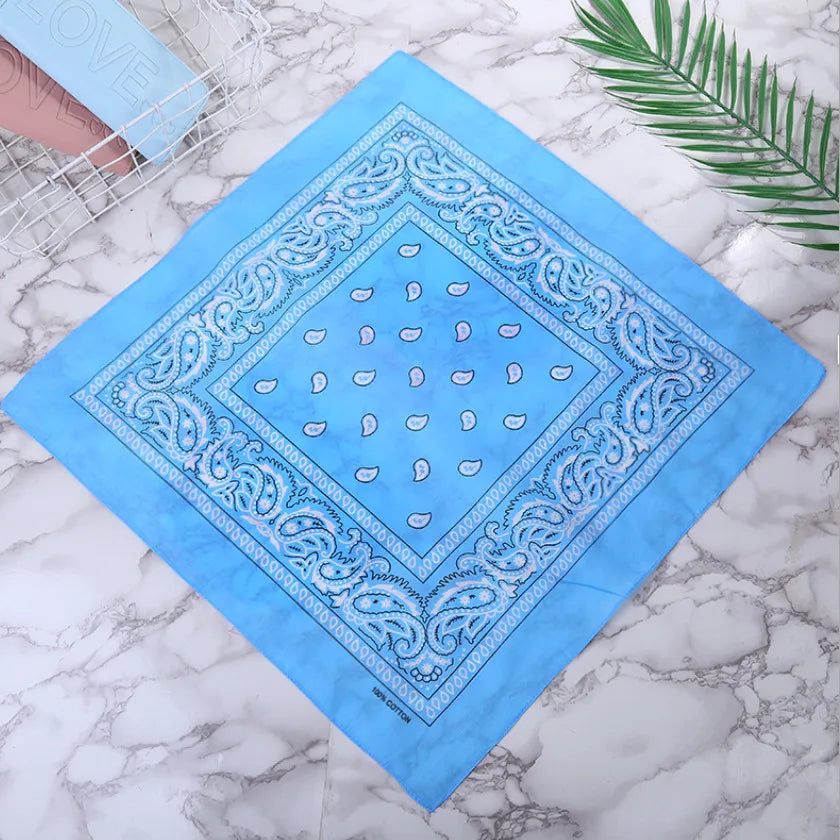 Bandana Stampa Paisley in Puro Cotone 100%