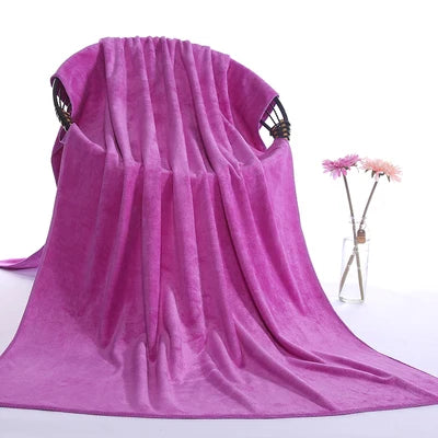Super thick150x200cm towel luxury super absorbent and quick-drying super large bath towel-super soft hotel bath towel to