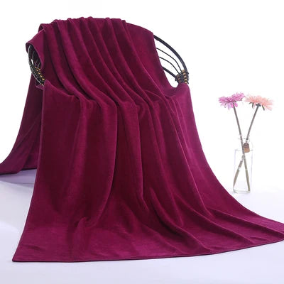 Super thick150x200cm towel luxury super absorbent and quick-drying super large bath towel-super soft hotel bath towel to
