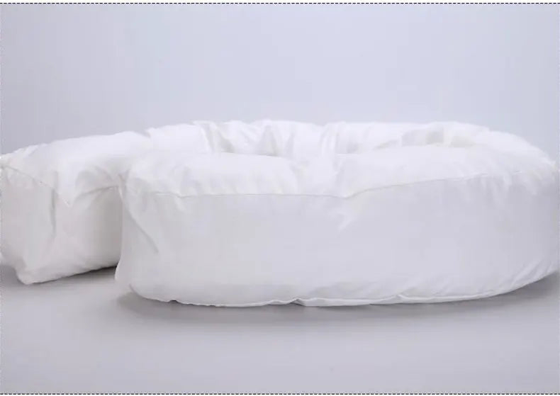 U-Shaped Side Sleepers Pillow Neck Back Pain Relieve Health Cushion Spine Protection Pillow Side Pillow Inflatable Leg Pillow