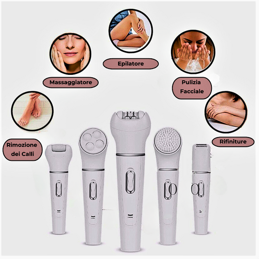 5 in 1 Device for Face and Body Your Daily Beauty Companion