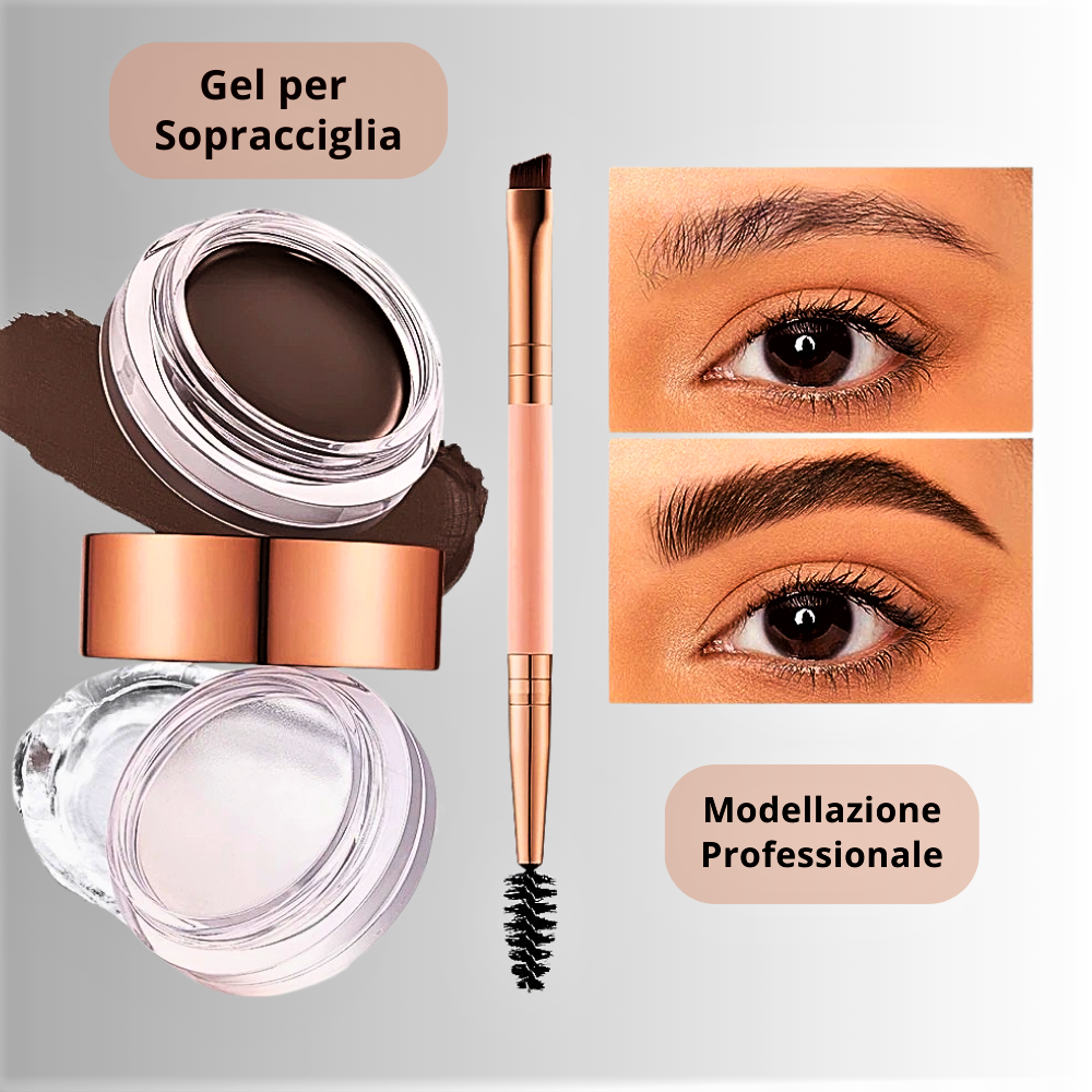 Gel Cosmetico Professionale per Sopracciglia