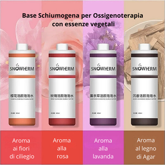 Base Schiumogena per Ossigenoterapia