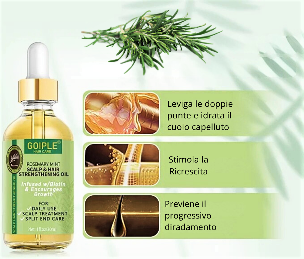 Set di 3 Prodotti Naturali per la Cura dei Capelli