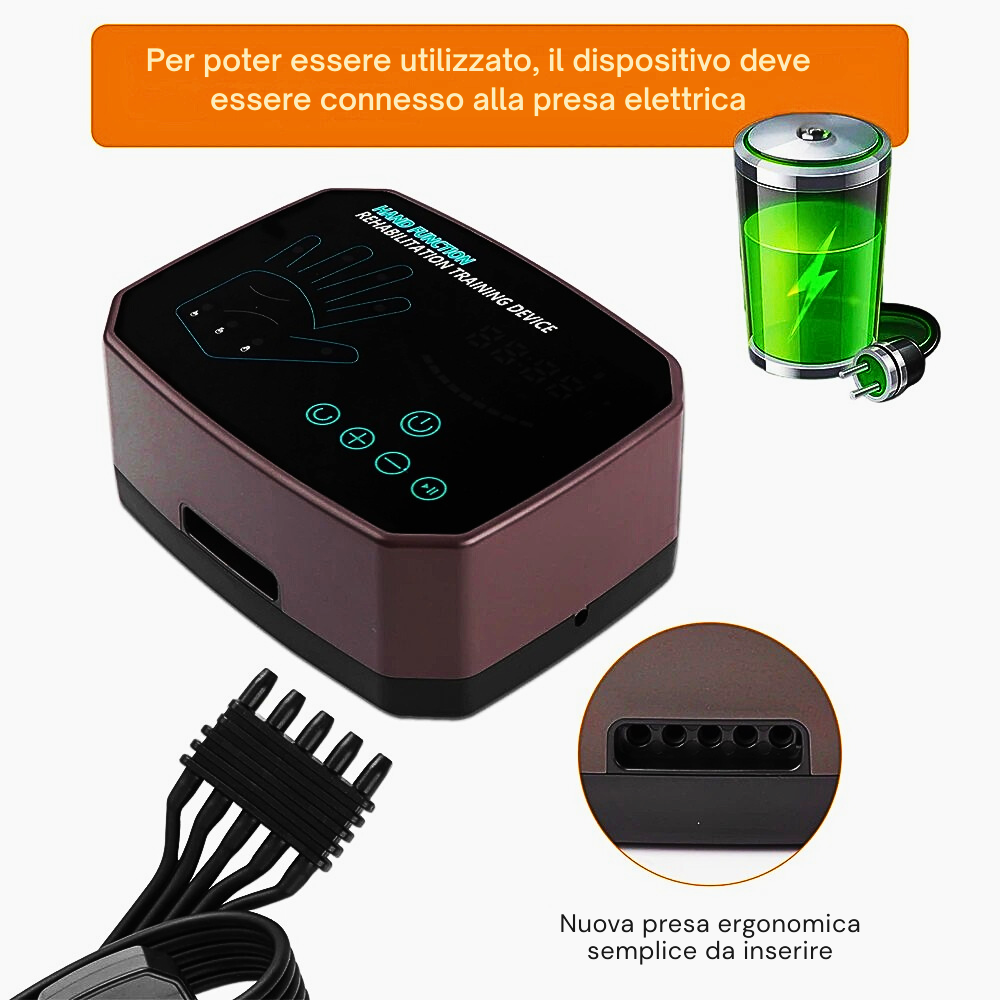 Guanto Robotico Esoscheletrico per la Riabilitazione delle Mani