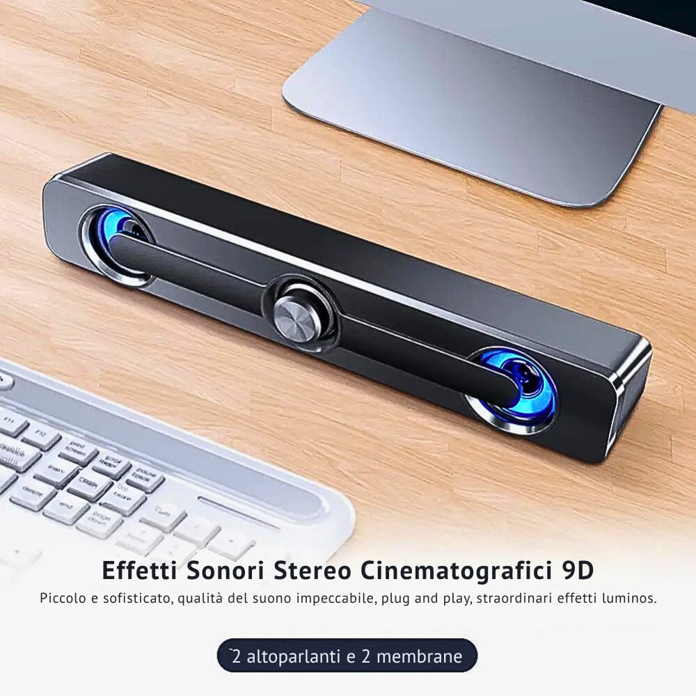Autoparlante Home Theater 9D per Effetti Stereo Cinematografici