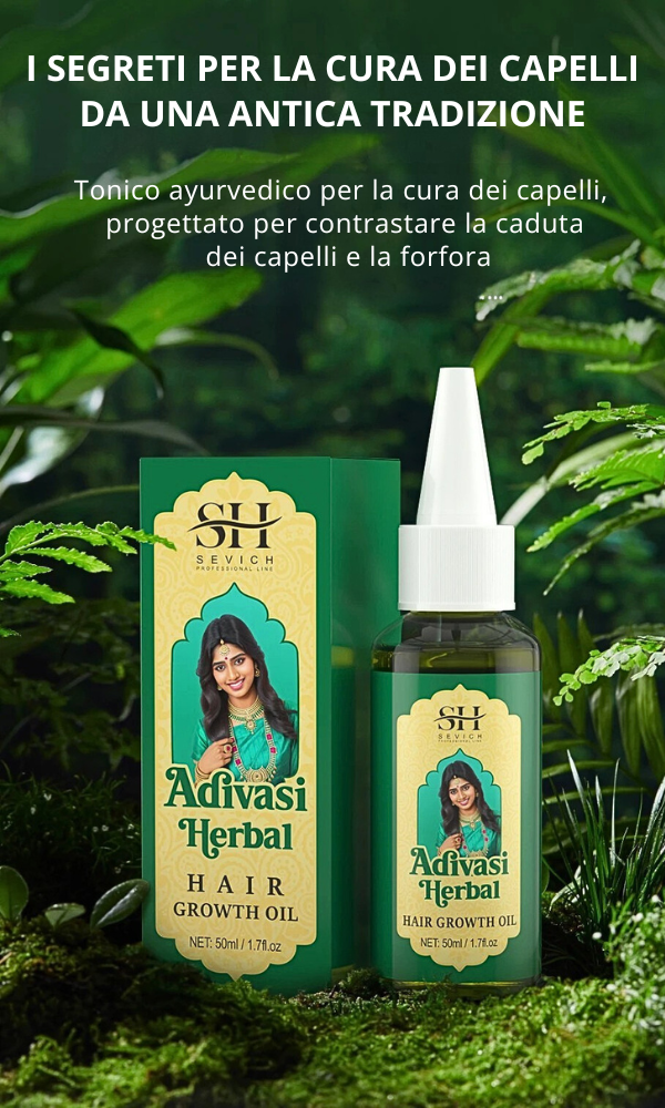 Siero Ayurvedico Anti Caduta e Ricrescita