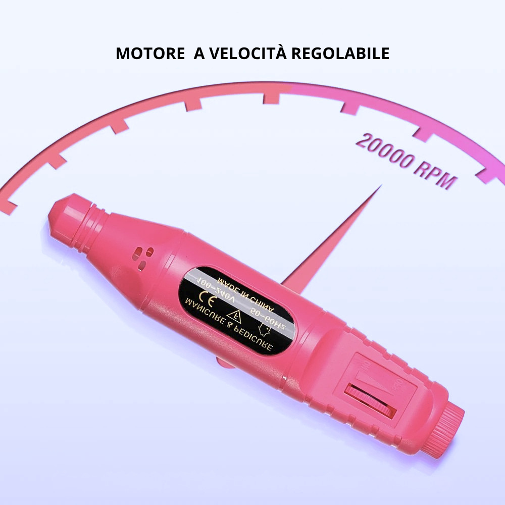 Fresatrice Professionale per Manicure e Pedicure