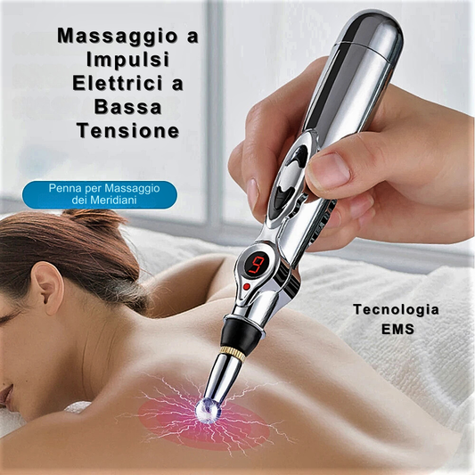 Bolígrafo electrónico de acupuntura sin agujas con EMS integrado: bienestar y equilibrio energético a tu alcance