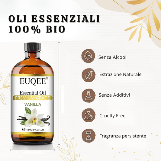 Oli Essenziali di Grado Terapeutico 100% BIO