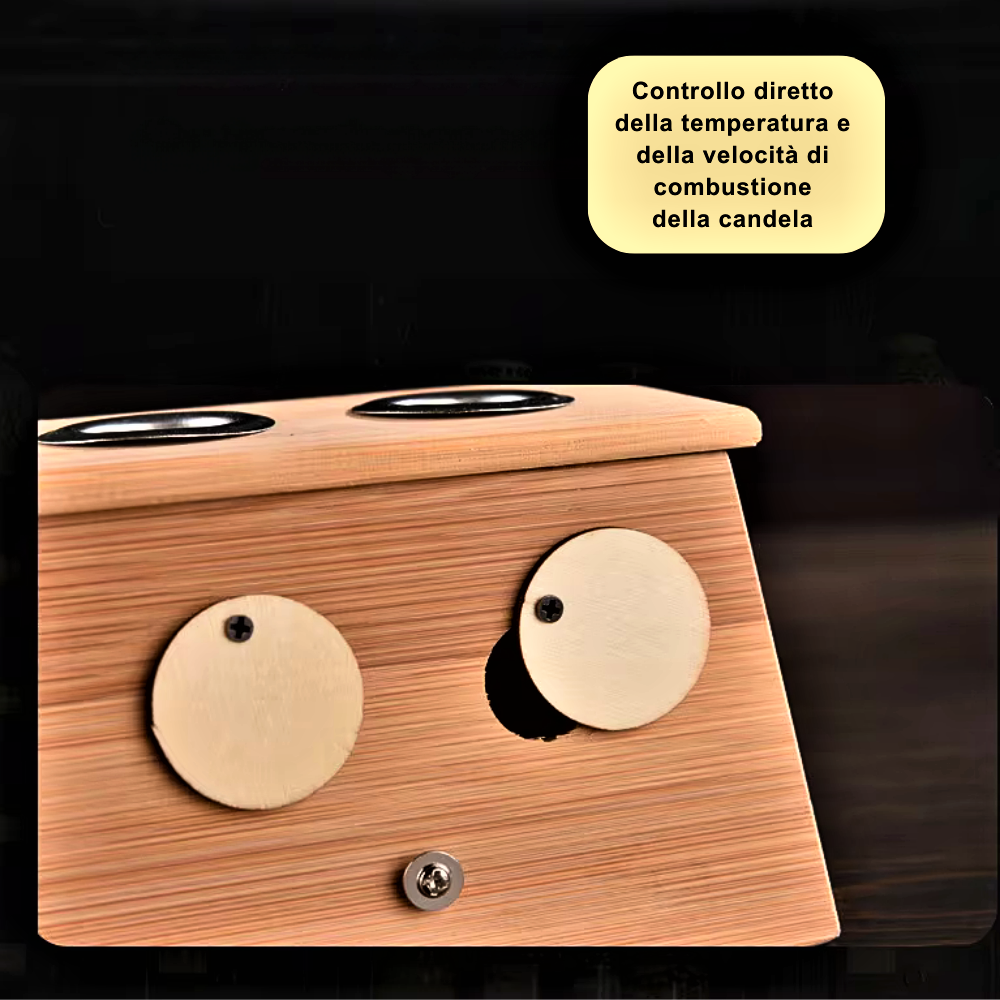 Brasero de moxibustión de madera de bambú: tratamiento natural y seguro para la salud 