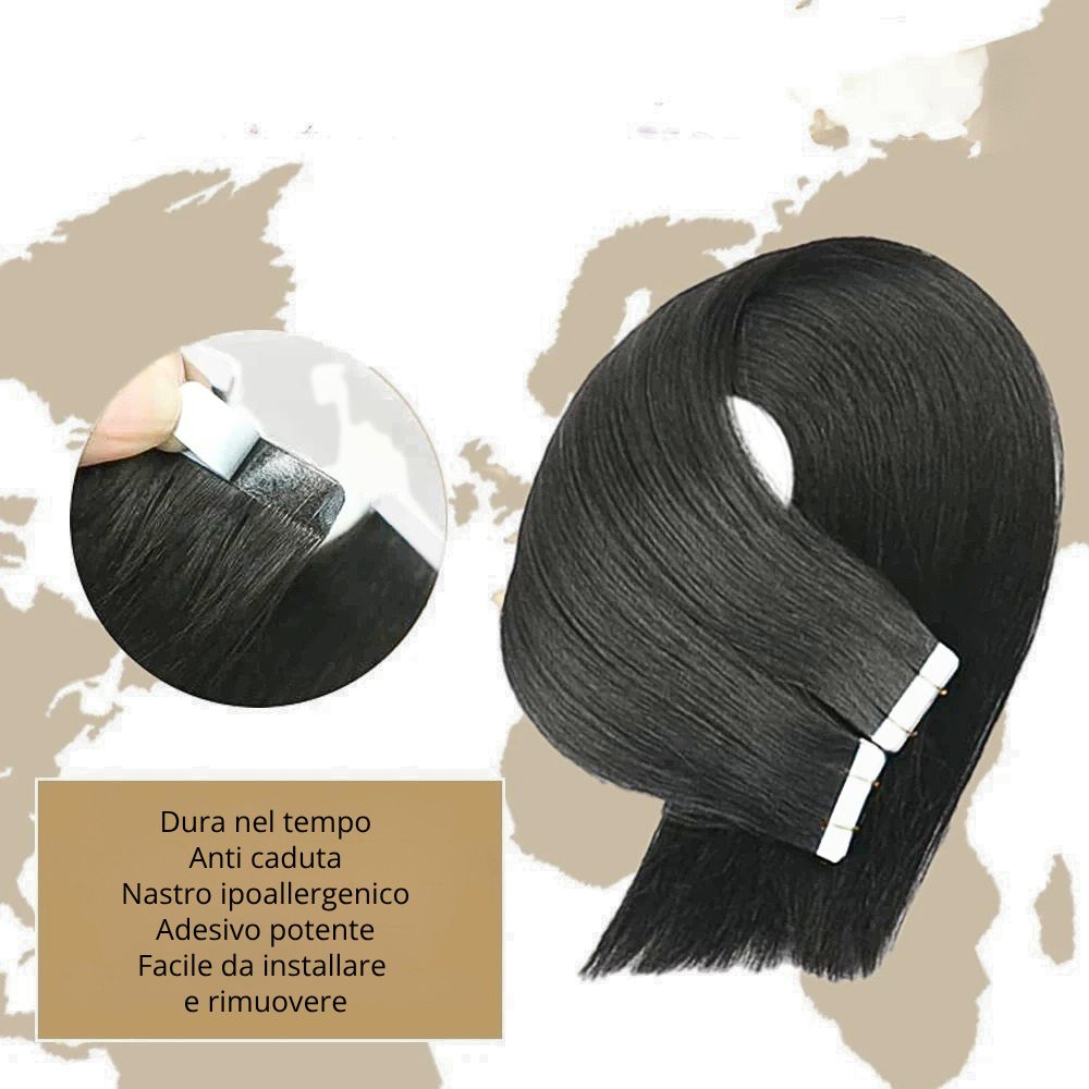 Mini Collezione di Extension di Capelli Veri