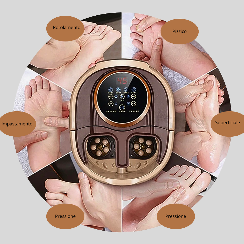 Dispositivo Massaggiante per Pediluvio