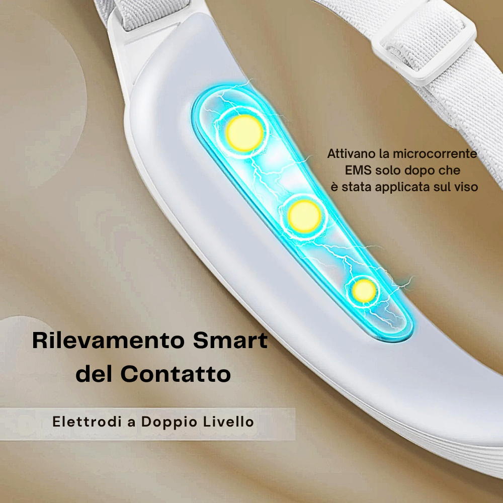 Maschera Lifting con Elettroterapia