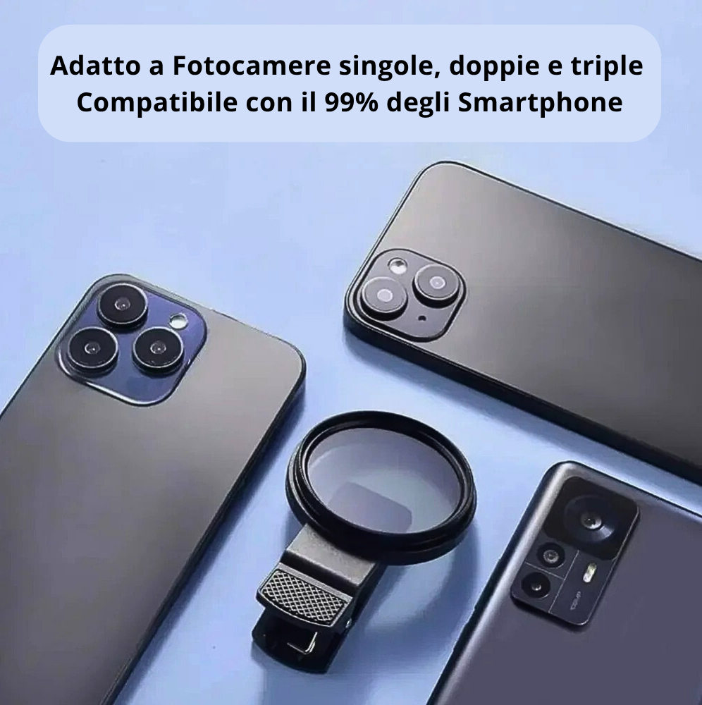 Filtro Polarizzante CPL per Smartphone