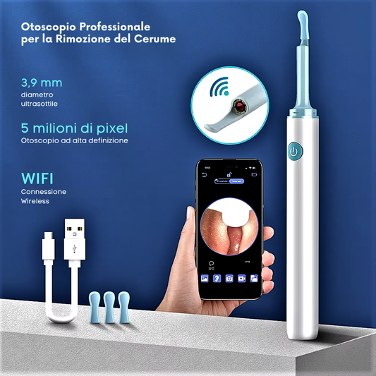 Otoscopio inteligente profesional: la nueva frontera de la higiene personal 