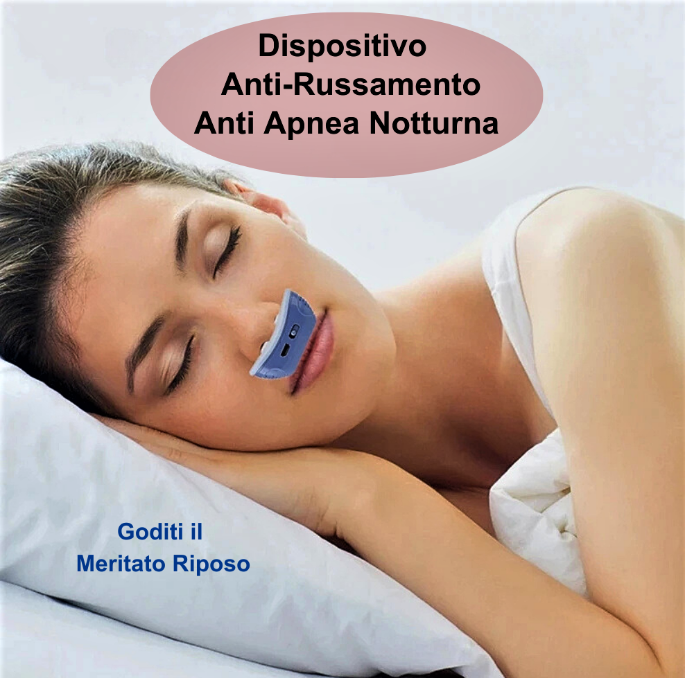 Dispositivo Antirussamento e Anti-Apnee Notturne