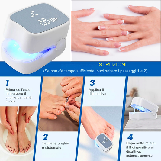 Dispositivo Professionale a LED Fotonici & Infrarossi – La Soluzione Avanzata per la Cura delle Unghie
