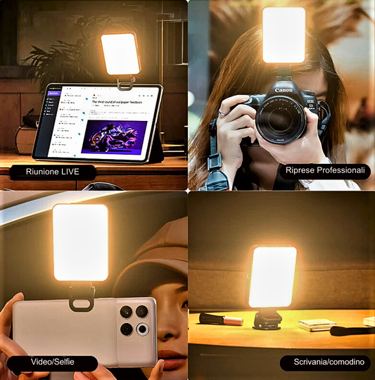 Lámpara LED magnética profesional: el accesorio imprescindible para fotografías y vídeos perfectos
