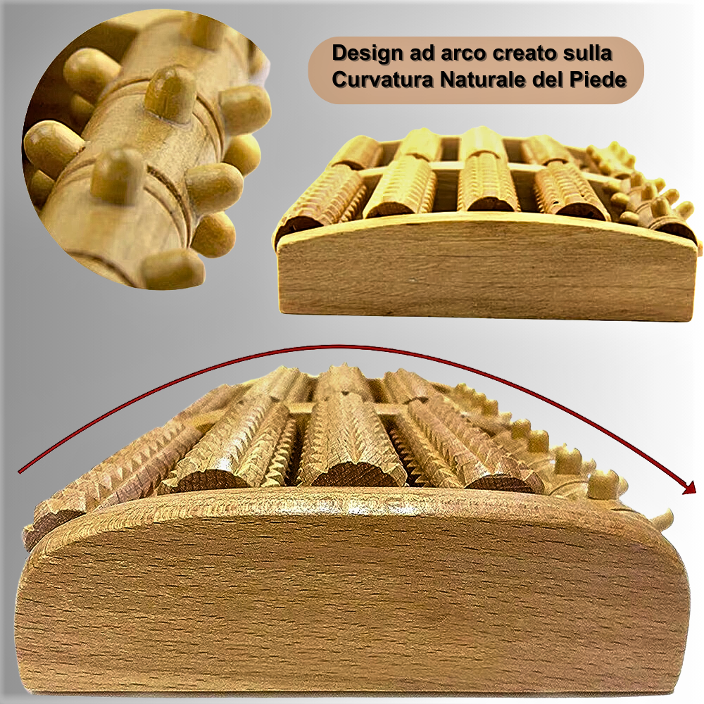 Rullo Massaggiatore per Riflessologia Plantare