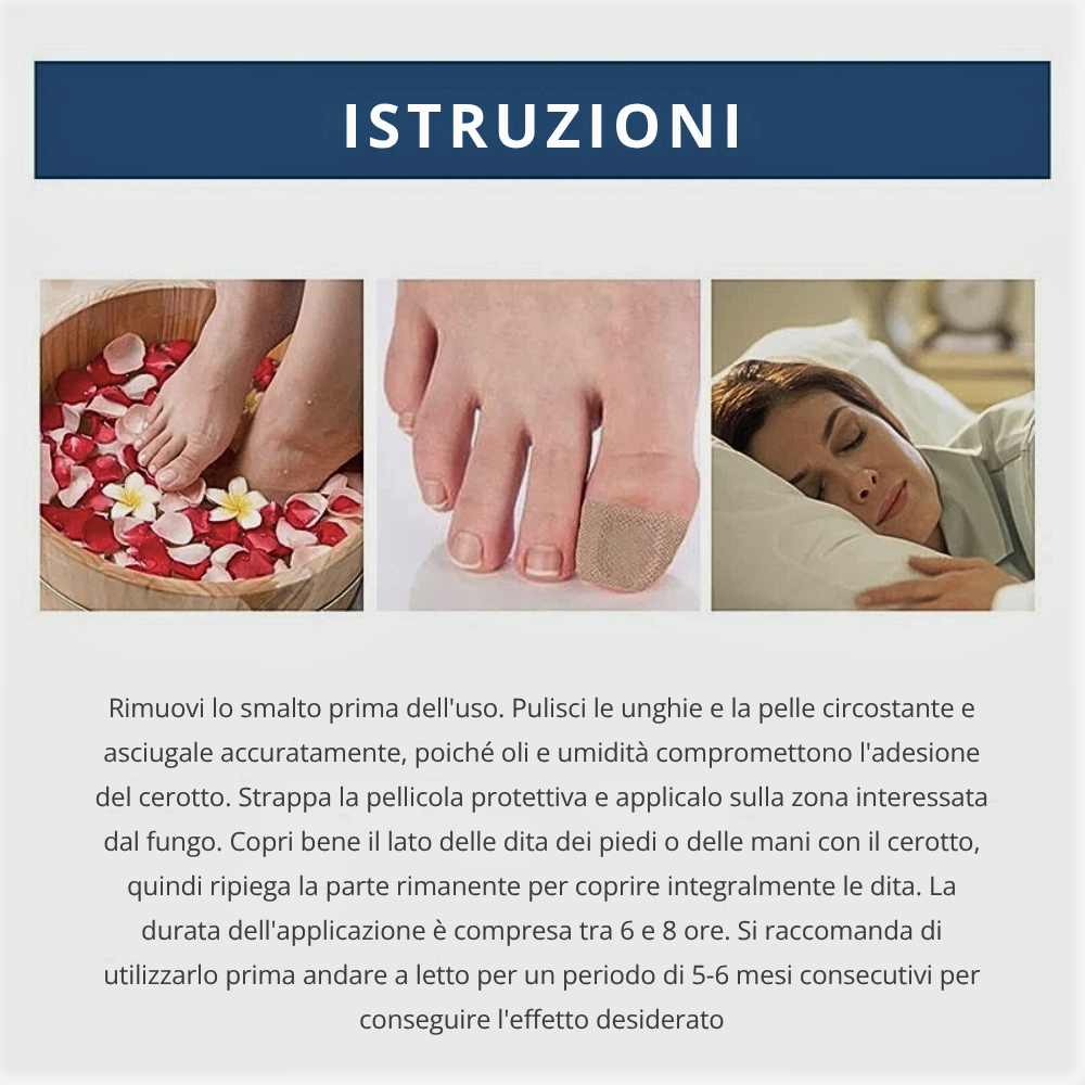 Cerotto Fitoterapico contro Funghi Ungueali