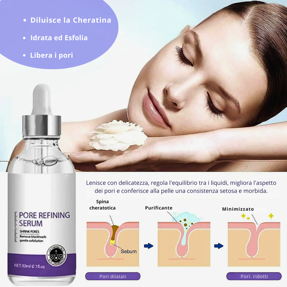 Siero Anti Age Astringente ed Esfoliante