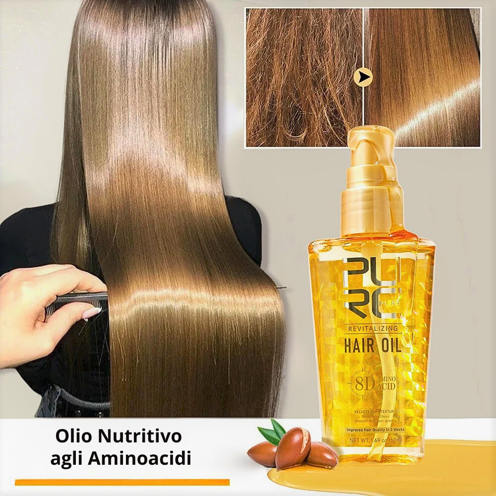 Olio Riparatore con Essenze Vegetali e Aminoacidi
