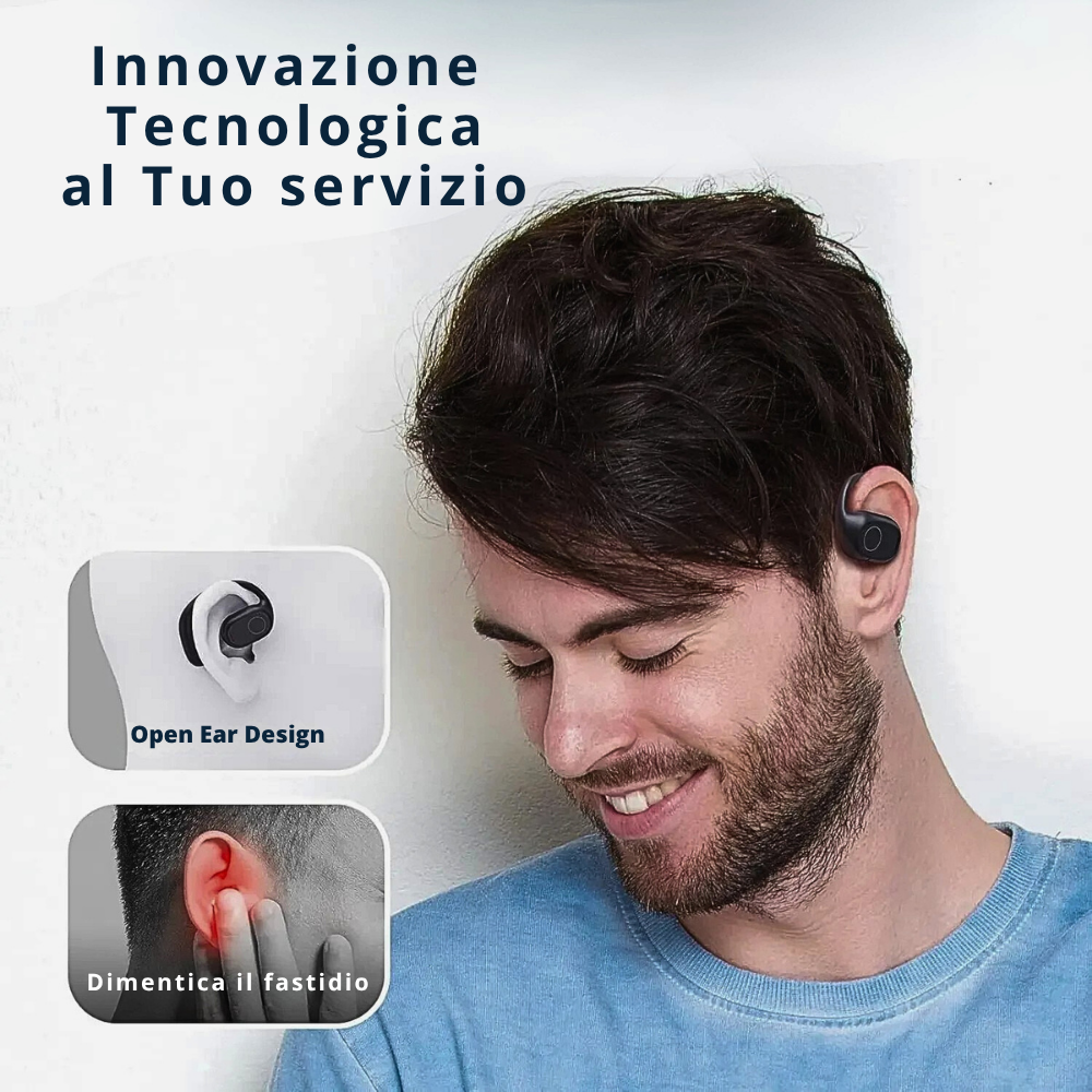 Auricolari Bluetooth 6.0 con Tecnologia "Bone Conduction"