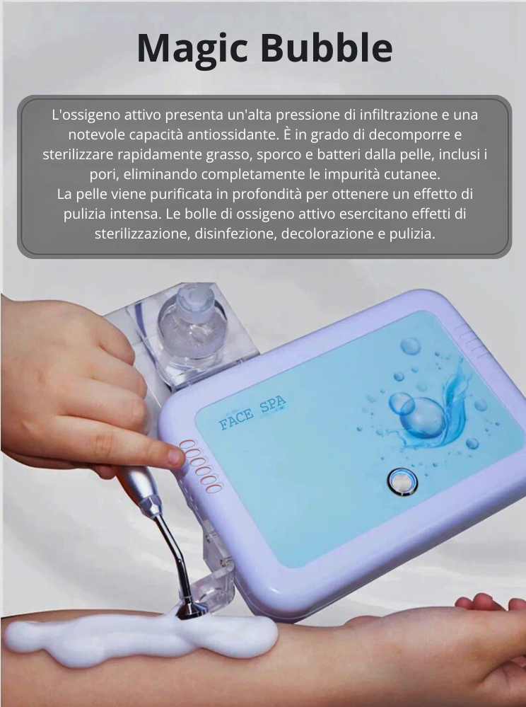 Magic Bubble - La Tecnologia Giapponese di Ossigenoterapia