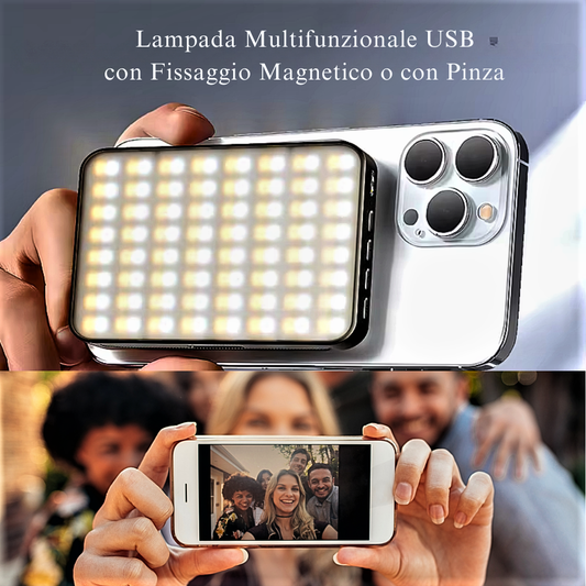Lámpara LED magnética profesional: el accesorio imprescindible para fotografías y vídeos perfectos