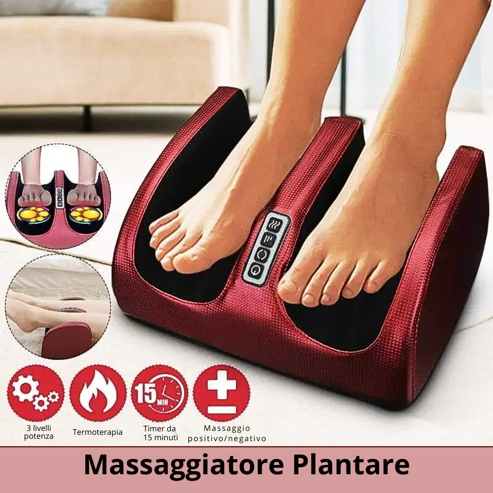 Massaggiatore per Riflessologia Plantare con Termoterapia