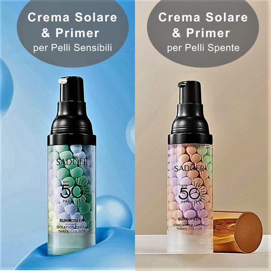 Crema Solare e Primer - Protezione e Innovazione in un solo Prodotto!