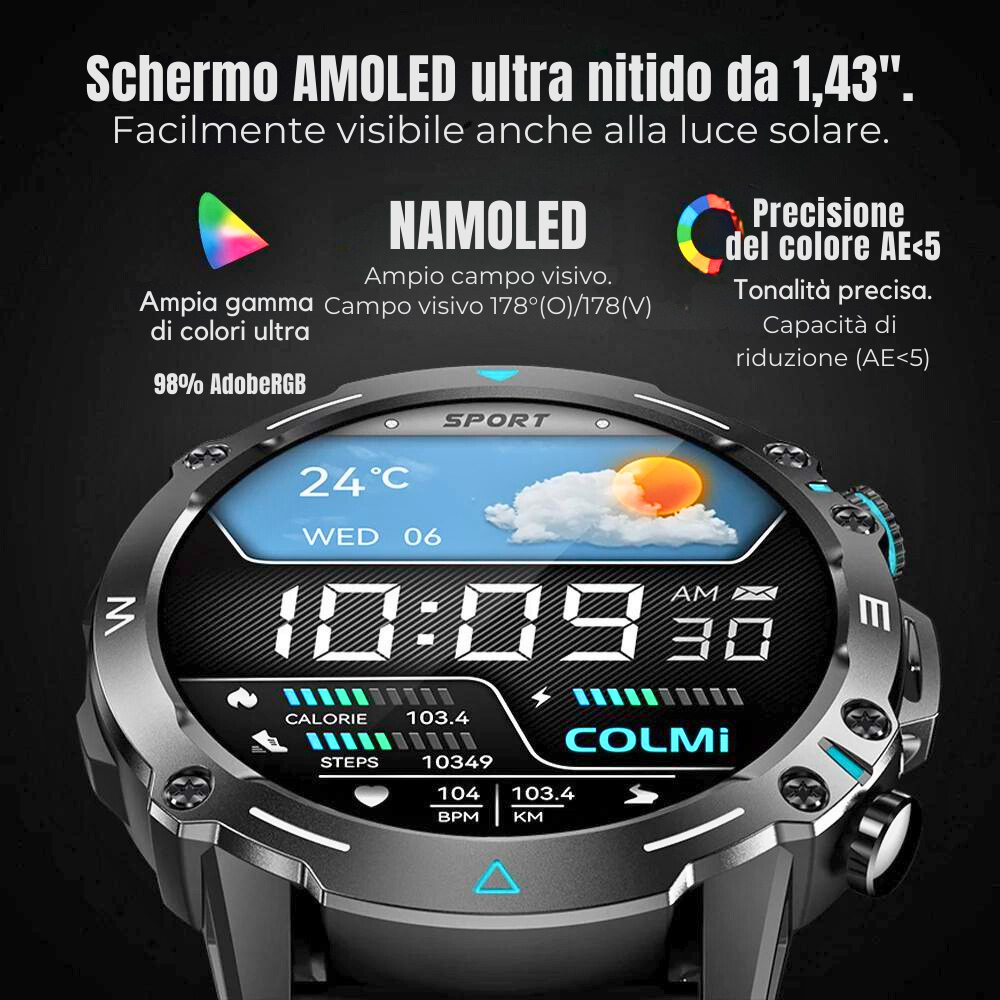 COLMI M42 Smartwatch For an Active and Connected Life in Ultra HD