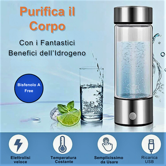 Generador de agua hidrogenada: un tratamiento para la salud a tu alcance 