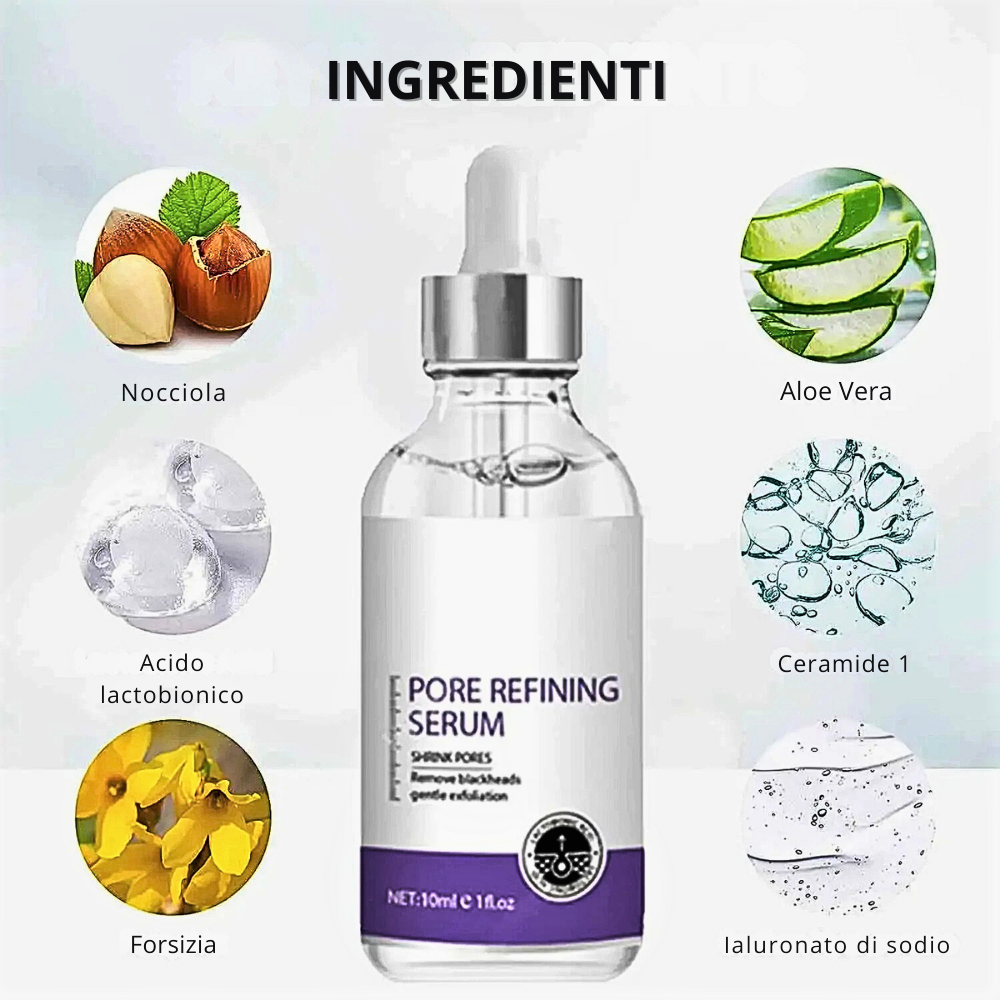 Siero Anti Age Astringente ed Esfoliante