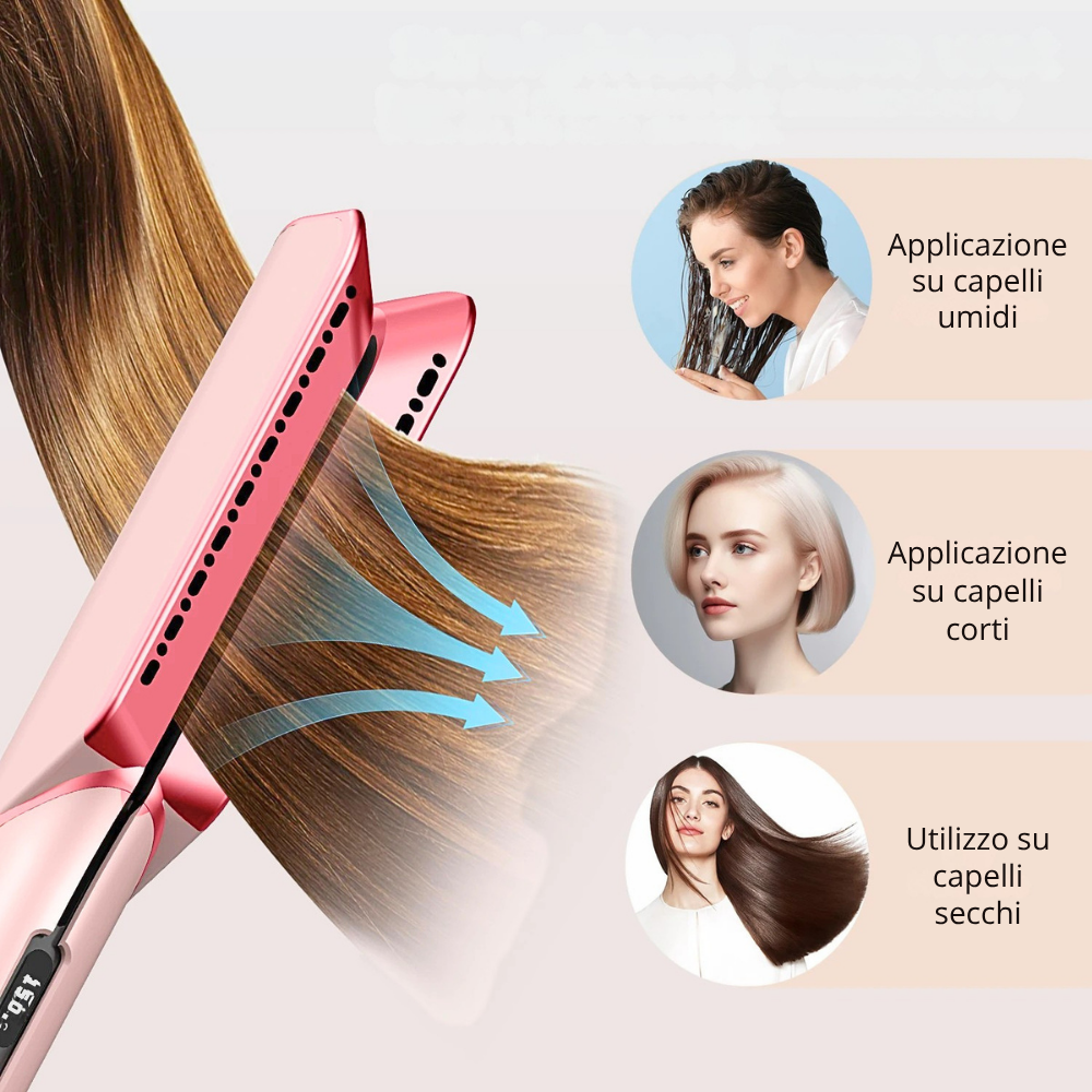 Piastra Professionale Air Straightener 2 in 1
