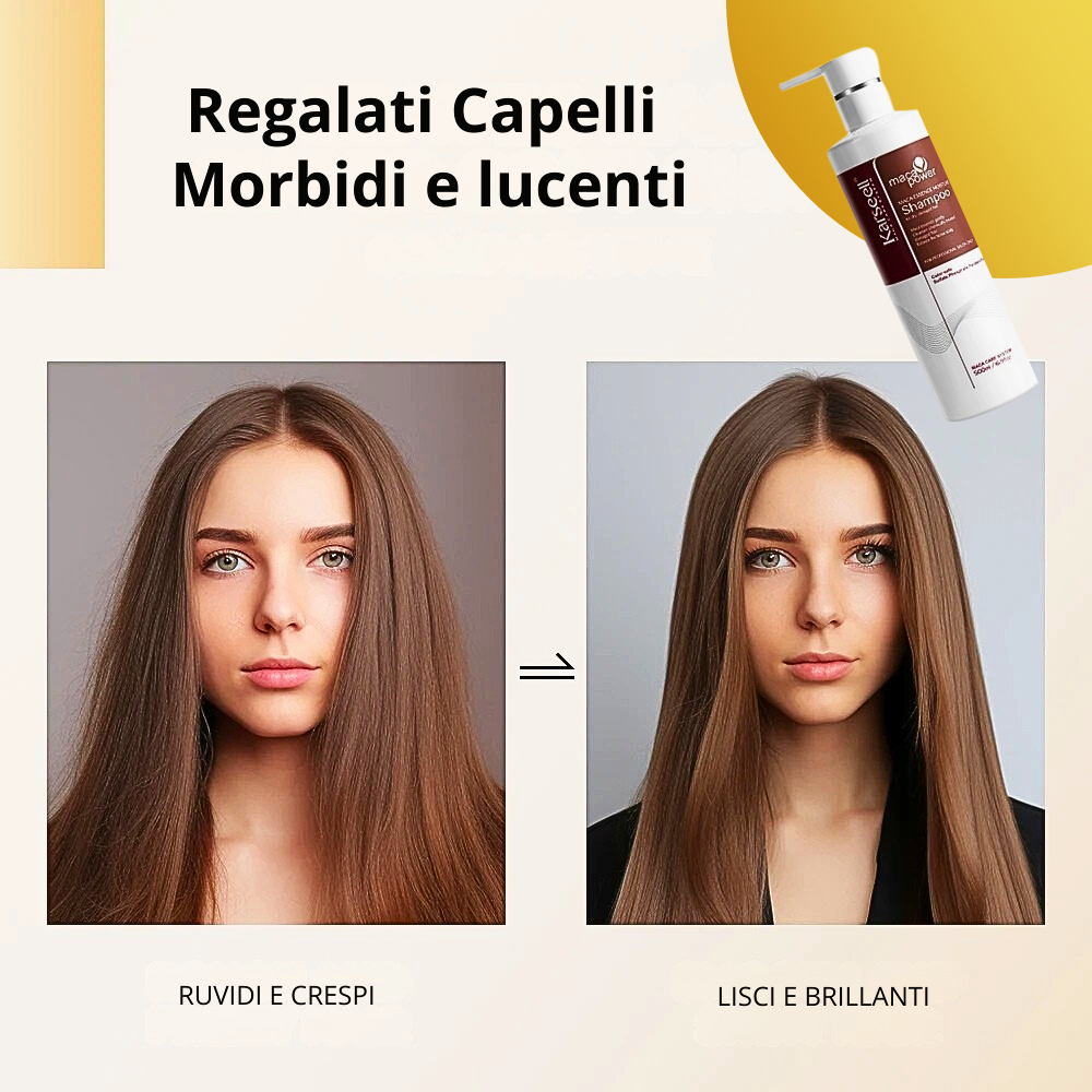 Set Shampoo-Balsamo Medicale/Farmaceutico con Oli Vegetali e Collagene