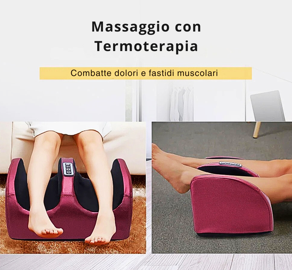 Massaggiatore per Riflessologia Plantare con Termoterapia