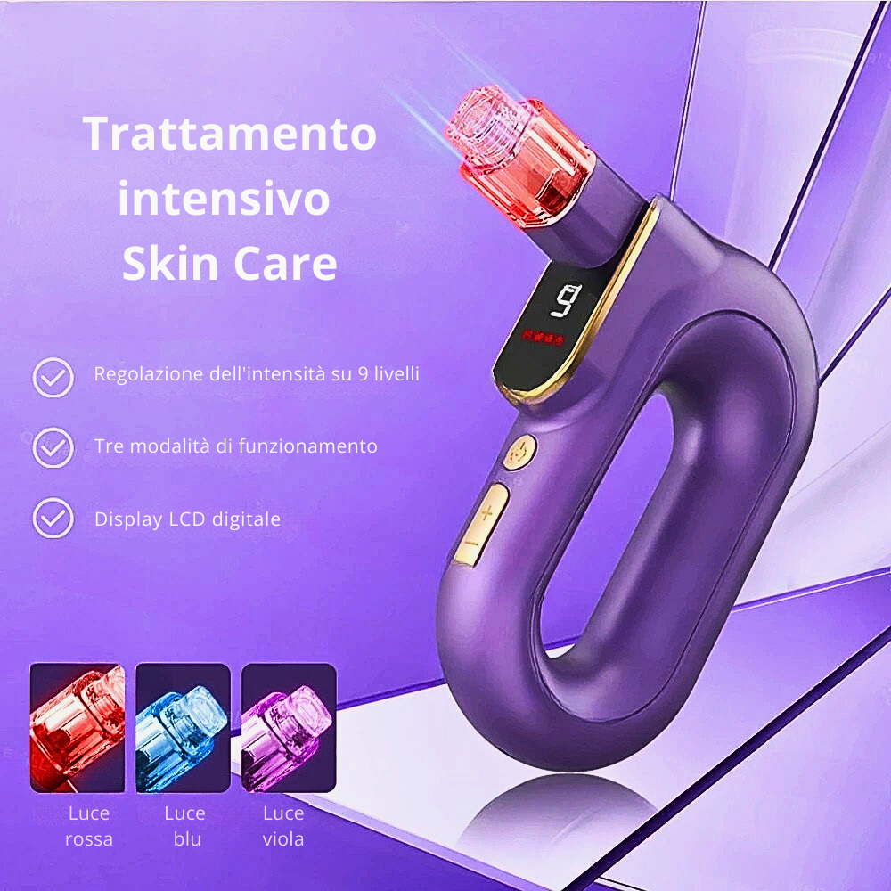 Dispositivo di Microneedling con Tripla Luce Fotonica