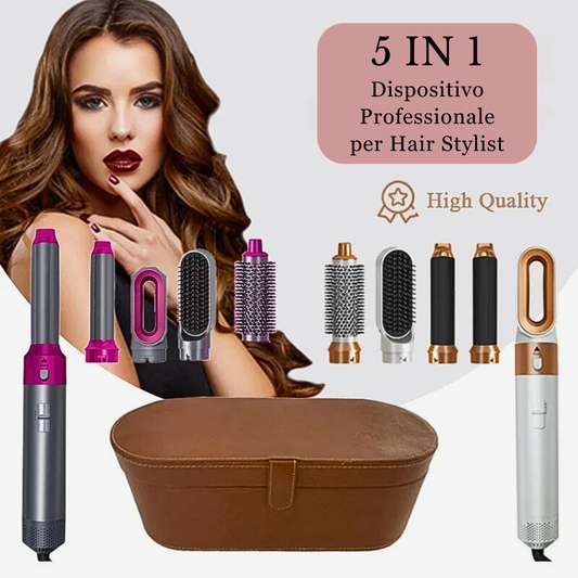 Dispositivo multifunción profesional para peluqueros: 5 funciones en 1 para un cabello perfecto