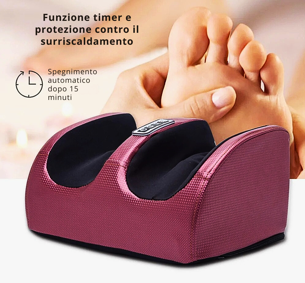 Massaggiatore per Riflessologia Plantare con Termoterapia